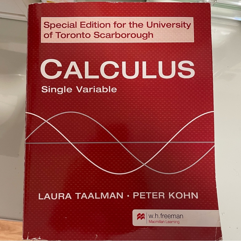 UofT Scarborough Calculus Textbook